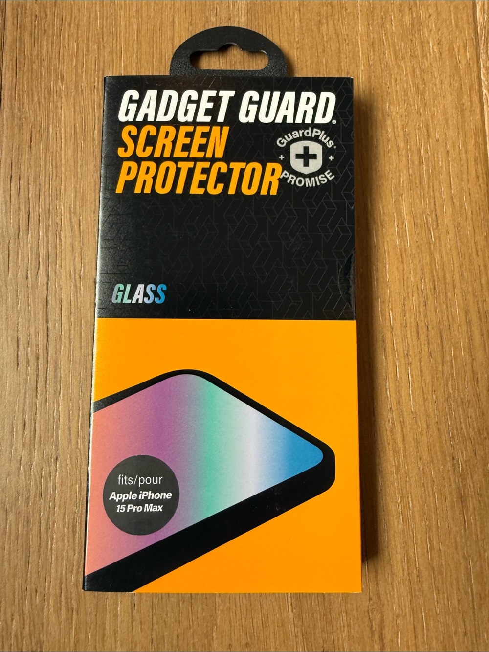 New Gadget Guard Screen Protector Tempered Glass for Apple iPhone 15 Pro Max